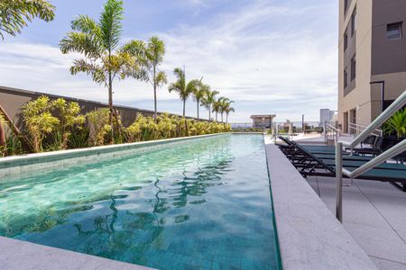 Apartamento para alugar com 38m², 1 quarto e 1 vaga Apartamento para alugar com 38m², 1 quarto e 1 vagaÁrea comum - Piscina