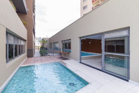 Apartamento para alugar com 38m², 1 quarto e 1 vaga Apartamento para alugar com 38m², 1 quarto e 1 vagaÁrea comum - Piscina
