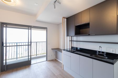 Sala/Cozinha de apartamento para alugar com 1 quarto, 38m² em Centro, Osasco