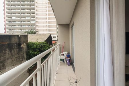 Varanda e Área de Serviço de apartamento para alugar com 1 quarto, 32m² em Tatuapé, São Paulo