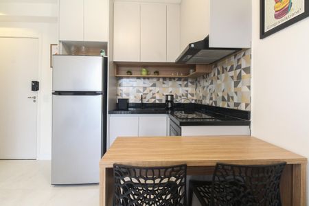 Cozinha de apartamento para alugar com 1 quarto, 32m² em Tatuapé, São Paulo
