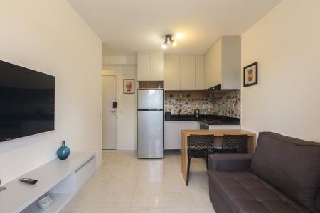 Sala  de apartamento para alugar com 1 quarto, 32m² em Tatuapé, São Paulo