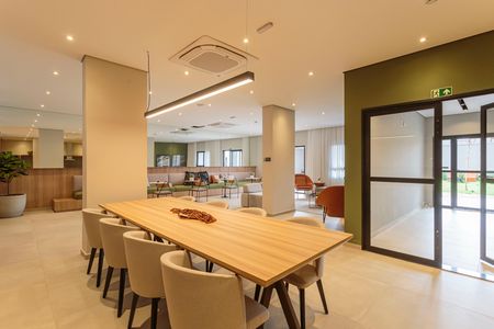 Apartamento para alugar com 27m², 1 quarto e sem vaga Apartamento para alugar com 27m², 1 quarto e sem vagaÁrea comum - Salão de festas