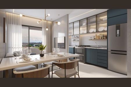 Apartamento à venda com 2 quartos, 58m² em Estrela do Oriente, Belo Horizonte