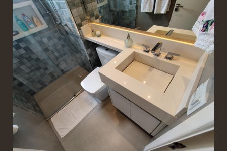 Apartamento à venda com 62m², 2 quartos e 1 vagaBanheiro - torneira