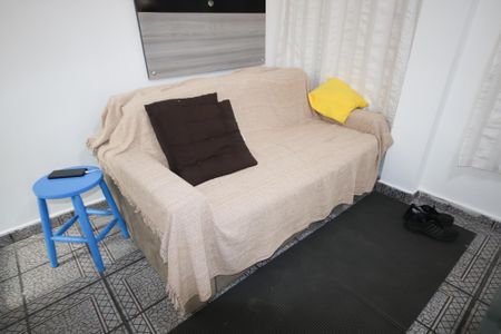 Sala de apartamento para alugar com 2 quartos, 50m² em Vila Caiçara, Praia Grande