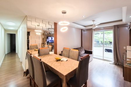 Sala de apartamento à venda com 3 quartos, 73m² em Nova Petrópolis, São Bernardo do Campo