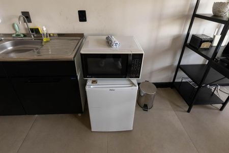 Studio à venda com 38m², 1 quarto e sem vagaCozinha