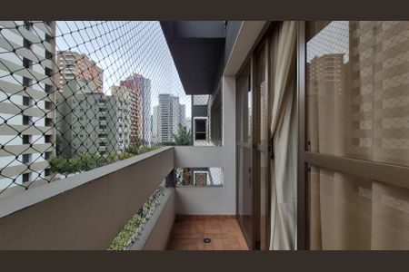 Varanda da Sala de apartamento à venda com 3 quartos, 135m² em Jardim, Santo André