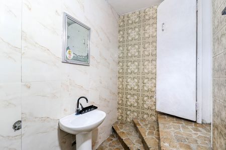 Banheiro Social de kitnet/studio para alugar com 1 quarto, 17m² em Santo Amaro, São Paulo