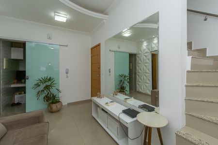 Sala de apartamento à venda com 2 quartos, 110m² em Castelo, Belo Horizonte