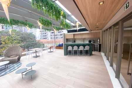 Studio à venda com 31m², 1 quarto e 1 vagaÁrea comum - Churrasqueira