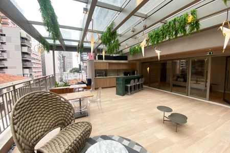 Studio à venda com 31m², 1 quarto e 1 vagaÁrea comum - Churrasqueira