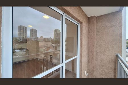 Varanda do Studio de kitnet/studio para alugar com 1 quarto, 29m² em Vila Romana, São Paulo