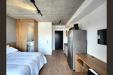 Studio de kitnet/studio para alugar com 1 quarto, 25m² em Indianópolis, São Paulo