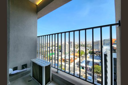 Studio à venda com 25m², 1 quarto e sem vagaVaranda