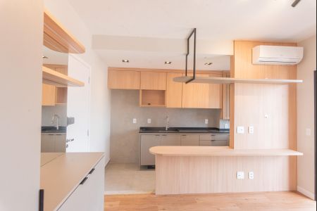 Sala de apartamento para alugar com 1 quarto, 34m² em Parque Industrial, Campinas