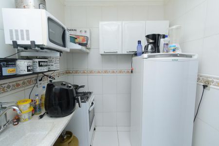 Apartamento à venda com 45m², 2 quartos e 1 vagaCozinha e Área de Serviço