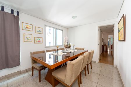 Sala de apartamento à venda com 4 quartos, 145m² em Buritis, Belo Horizonte