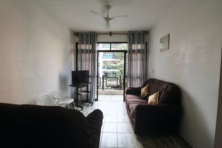 Sala de apartamento para alugar com 2 quartos, 76m² em Balneario Cidade Atlantica, Guarujá