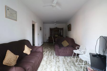 Sala de apartamento para alugar com 2 quartos, 76m² em Balneario Cidade Atlantica, Guarujá