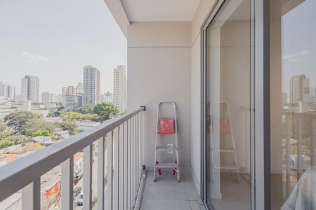 Studio para alugar com 27m², 1 quarto e sem vagaVaranda