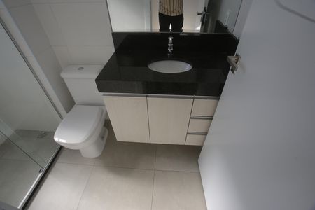 Banheiro da Suíte de apartamento para alugar com 2 quartos, 61m² em Barro Preto, Belo Horizonte