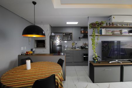 Sala de apartamento à venda com 1 quarto, 51m² em Petrópolis, Porto Alegre
