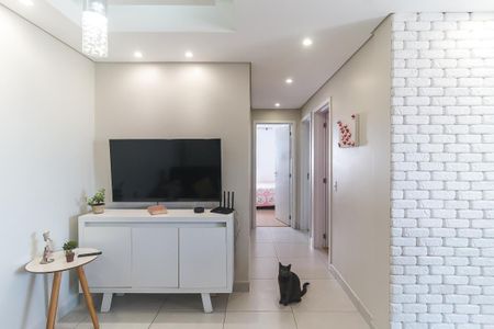 Sala de apartamento para alugar com 3 quartos, 74m² em Centro, Poá
