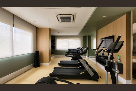 Apartamento à venda com 105m², 3 quartos e 2 vagasÁrea comum - Academia