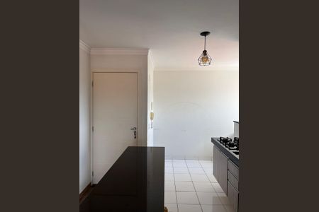 Cozinha de apartamento à venda com 2 quartos, 55m² em Vila Homero Thon, Santo André