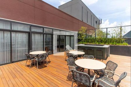 Studio para alugar com 27m², 1 quarto e sem vaga Studio para alugar com 27m², 1 quarto e sem vagaTerraço