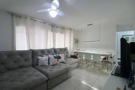 Sala de apartamento para alugar com 3 quartos, 100m² em Balneario Cidade Atlantica, Guarujá