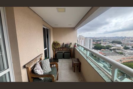 Apartamento à venda com 78m², 2 quartos e 2 vagasVaranda da Sala