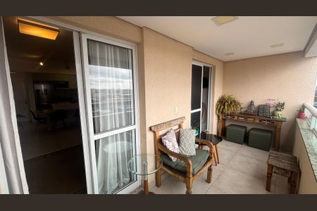 Varanda da Sala de apartamento à venda com 2 quartos, 78m² em Campestre, Santo André