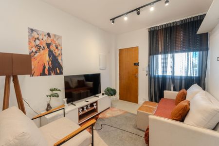 Sala de apartamento à venda com 2 quartos, 54m² em Consolação, São Paulo