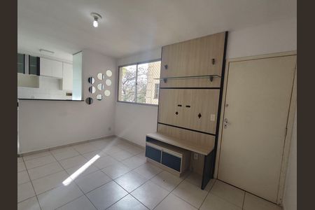Sala de apartamento para alugar com 2 quartos, 56m² em Sapucaias Iii, Contagem
