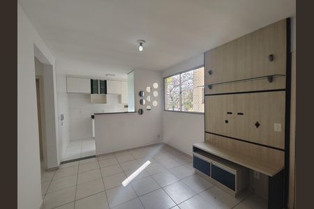 Sala de apartamento para alugar com 2 quartos, 56m² em Sapucaias Iii, Contagem