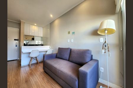 Apartamento para alugar com 40m², 1 quarto e 1 vaga Apartamento para alugar com 40m², 1 quarto e 1 vagaSala