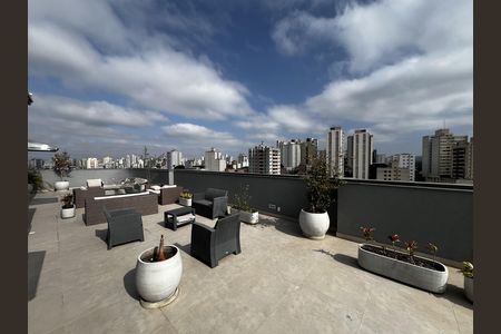 Studio para alugar com 26m², 1 quarto e sem vagaÁrea gourmet