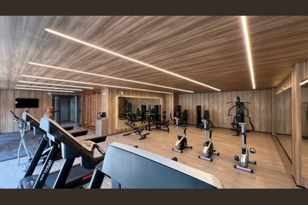 Studio à venda com 25m², 1 quarto e sem vaga Studio à venda com 25m², 1 quarto e sem vagaÁrea Comum - Academia