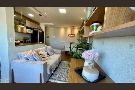 Sala de apartamento para alugar com 2 quartos, 63m² em Vila Milton, Guarulhos