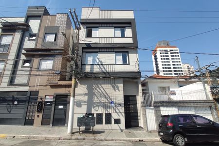 Fachada + placa de apartamento para alugar com 1 quarto, 31m² em Vila Guilherme, São Paulo