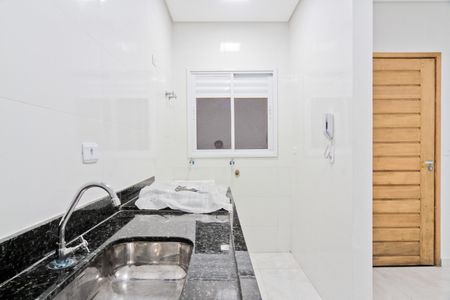 Cozinha de apartamento para alugar com 1 quarto, 31m² em Vila Guilherme, São Paulo