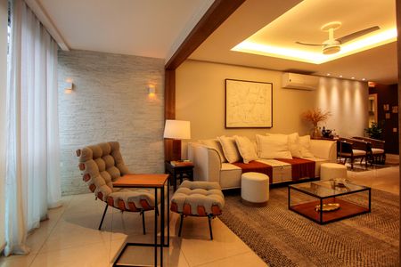 Apartamento à venda com 130m², 3 quartos e 2 vagasSala