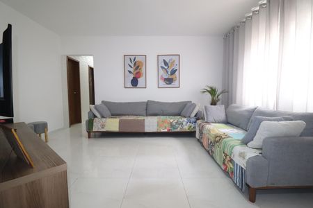 Sala de apartamento à venda com 3 quartos, 108m² em Campestre, Santo André
