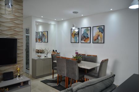 Sala de apartamento à venda com 3 quartos, 65m² em Santa Maria, Santo André