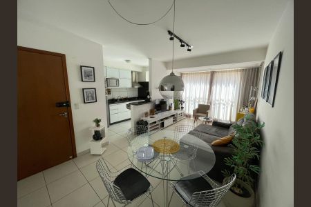 Sala de apartamento para alugar com 2 quartos, 60m² em Jardim Atlântico, Goiânia