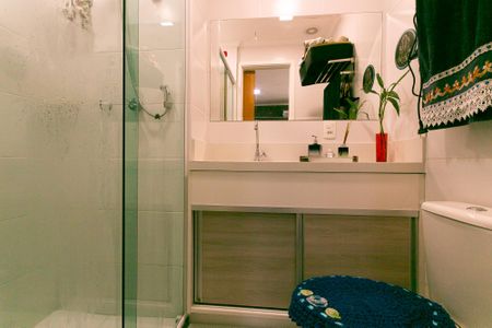 Banheiro de apartamento à venda com 1 quarto, 42m² em Tatuapé, São Paulo