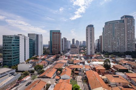 Vista da Varanda de kitnet/studio à venda com 1 quarto, 25m² em Pinheiros, São Paulo